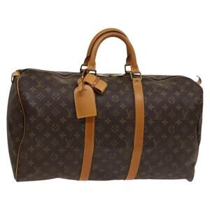 LOUIS VUITTON Monogram Keepall 50 Boston Bag M41426